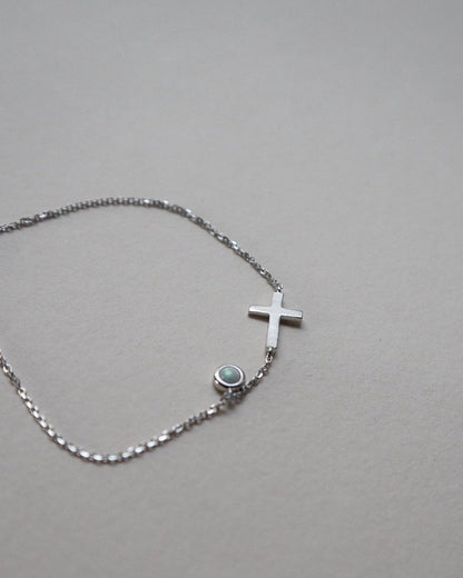 The Cross Chain Bracelet