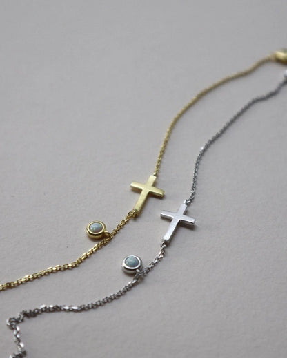 The Cross Chain Bracelet