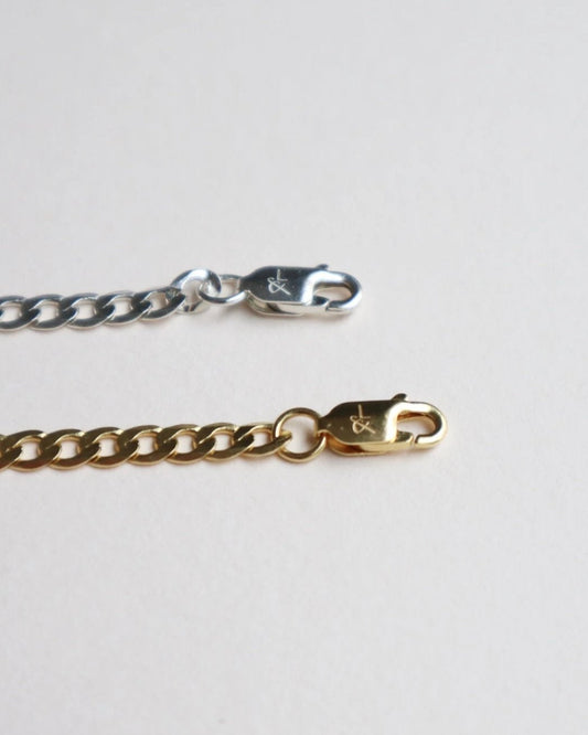 'Carrie' Curb Chain Necklace