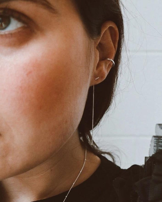 'Mia' Threads with Stud Earrings