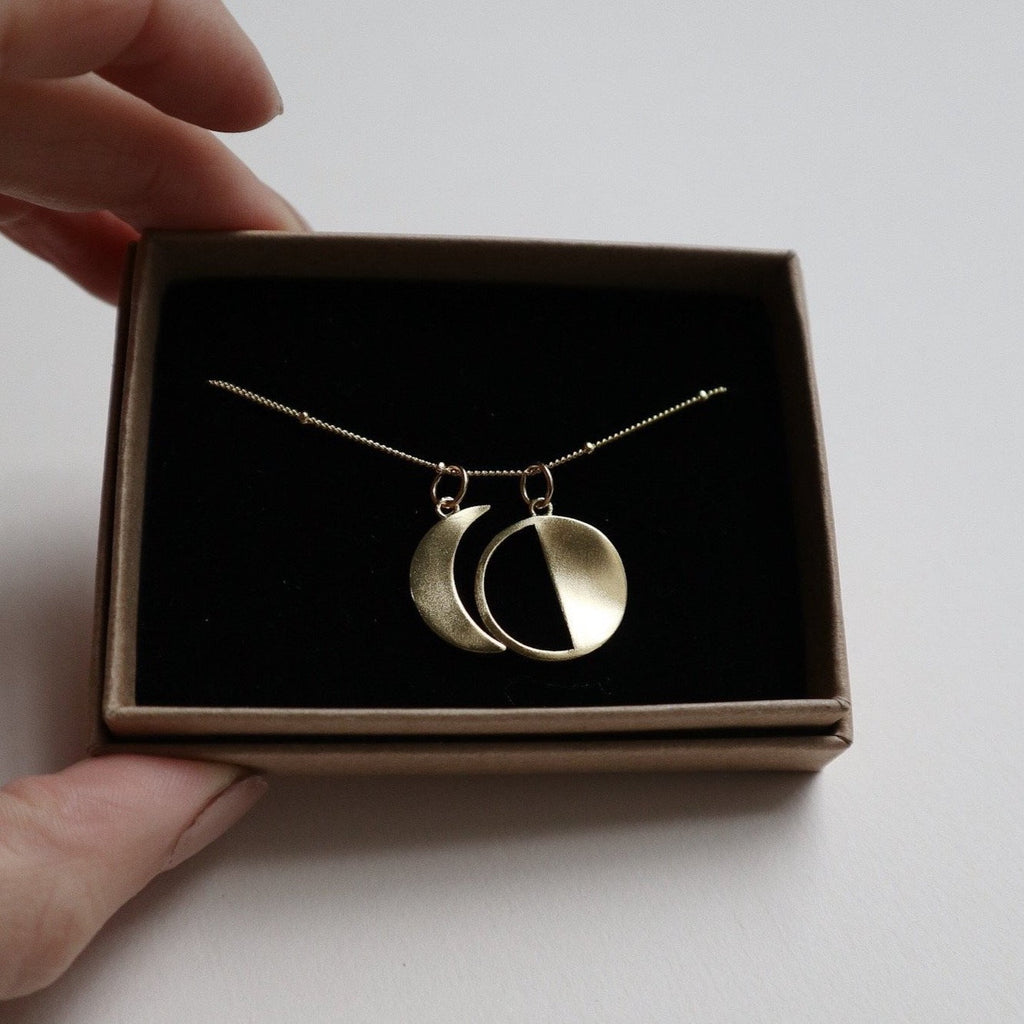 The Moon Sister Pendant Necklace | Build Your Own - Lines & Current