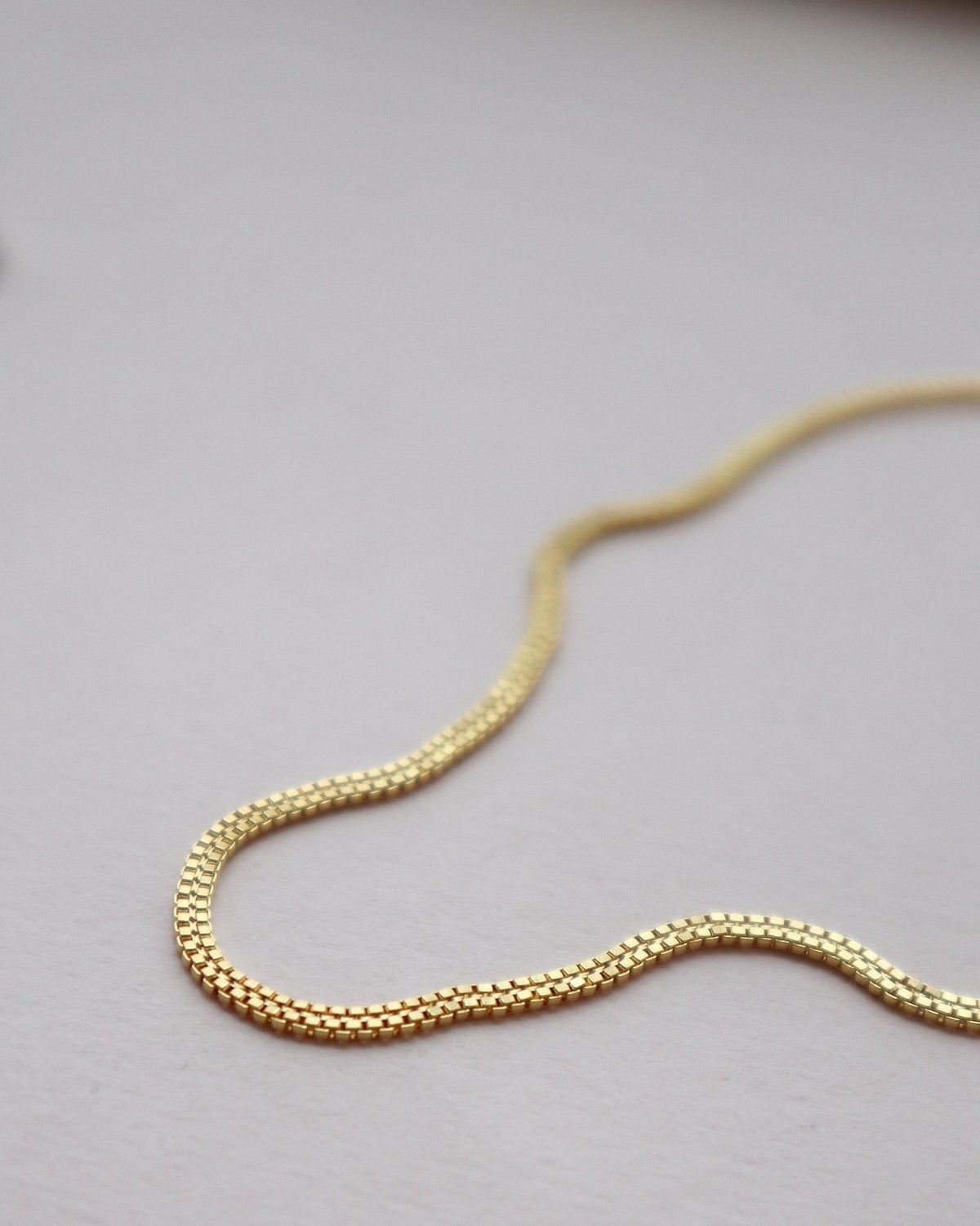 Double Box Choker Chain