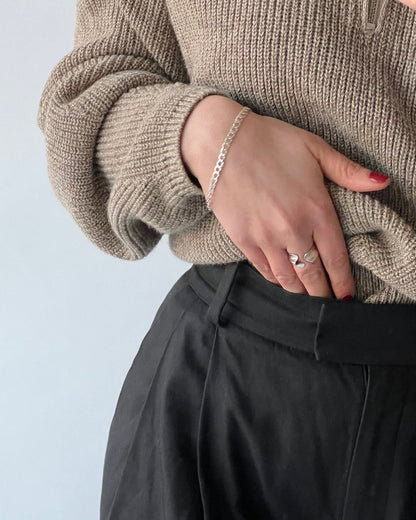 'Carrie Curb' Chain Bracelet