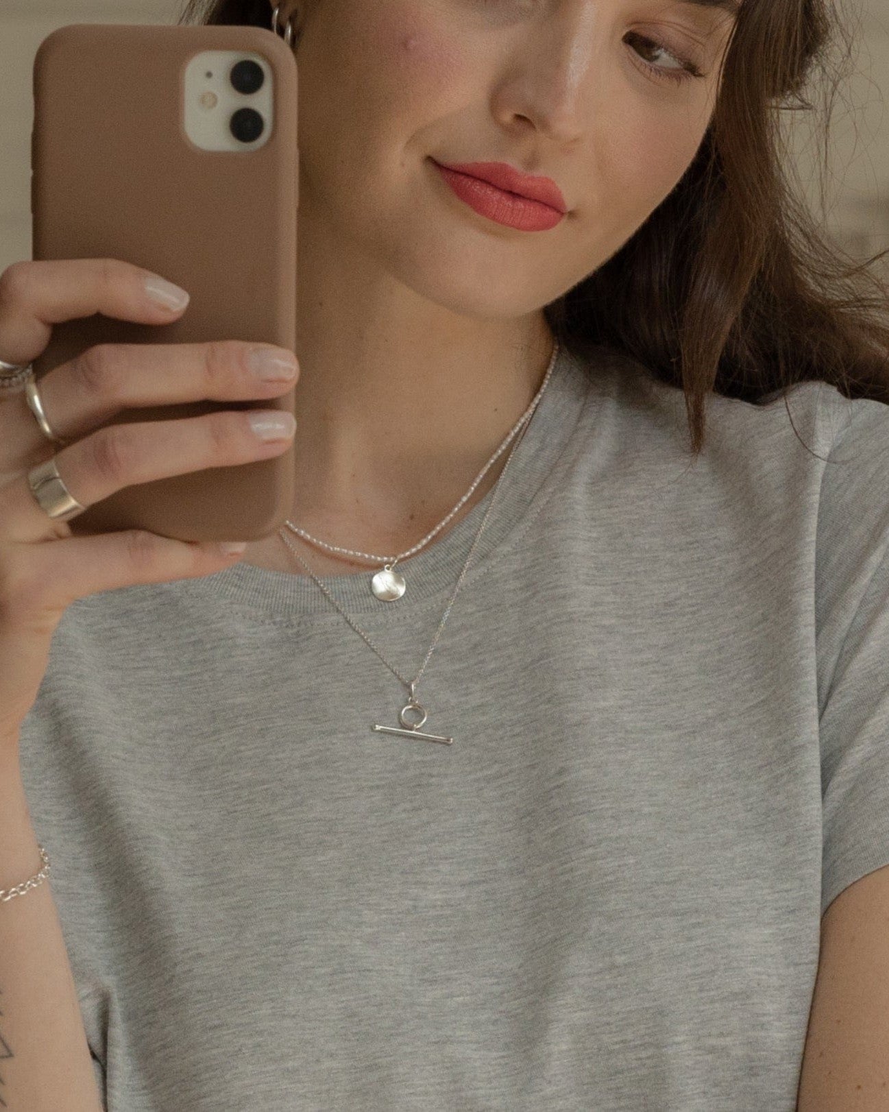 'Alberta' Bar Necklace