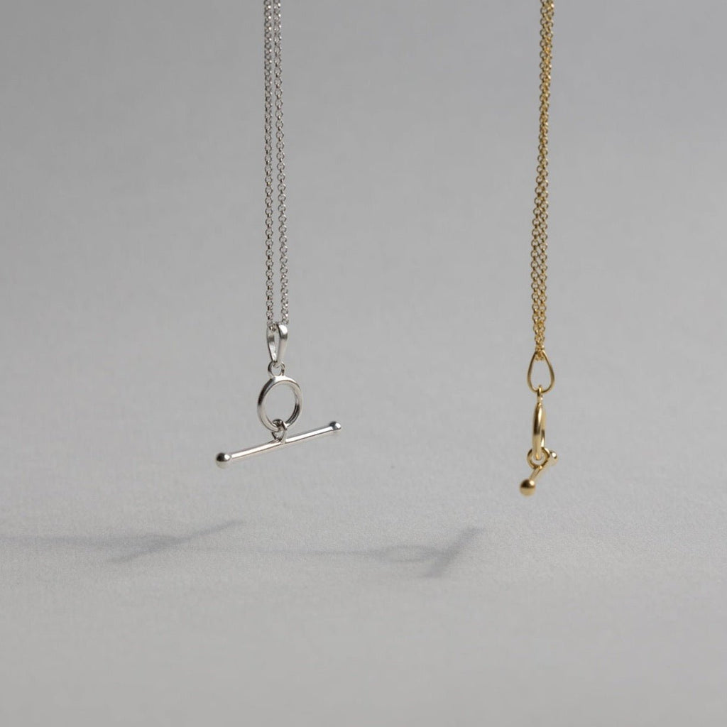 'Alberta' Bar Necklace - Lines & Current