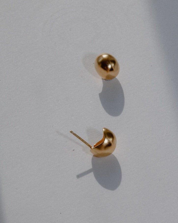 'Björn' Oval Studs