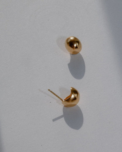 'Björn' Oval Studs