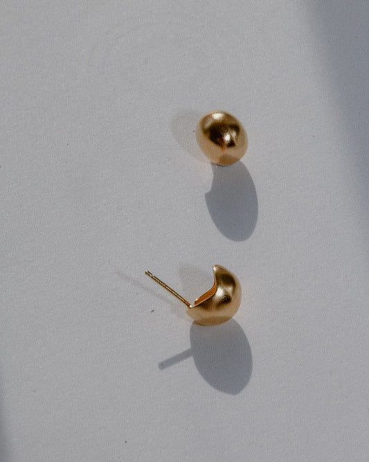 'Björn' Oval Studs