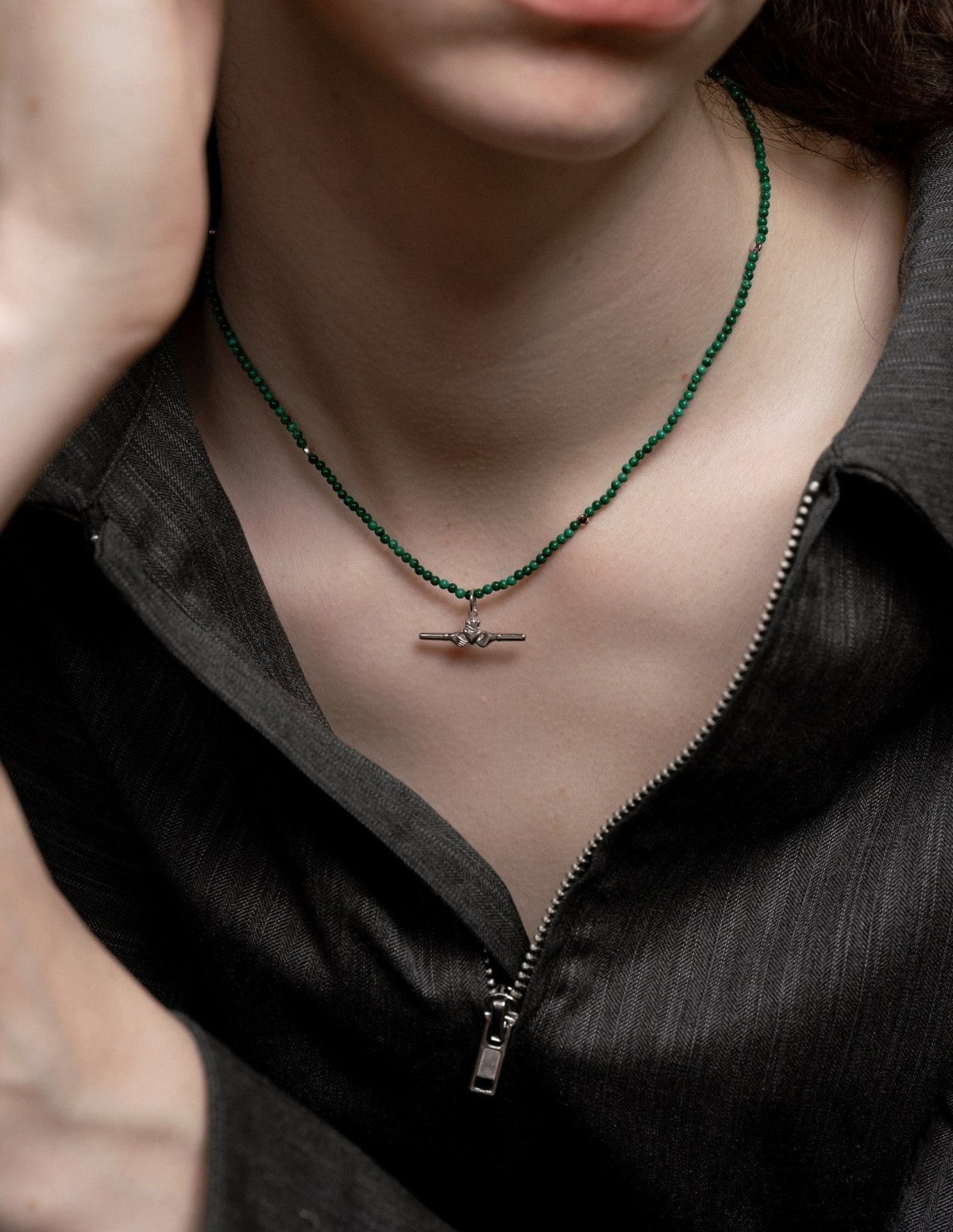 'Claddagh' Bar Charm - LINES AND CURRENT