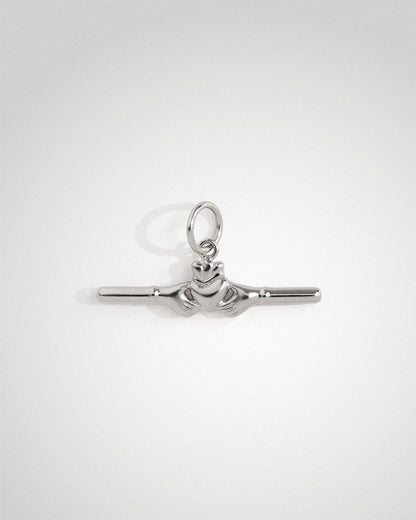 'Claddagh' Bar Charm - LINES AND CURRENT