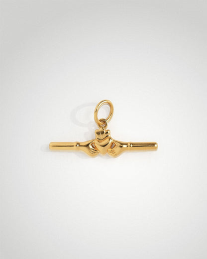 'Claddagh' Bar Charm - LINES AND CURRENT