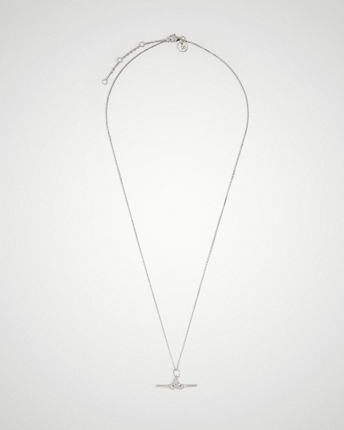 'Claddagh' Bar Necklace - LINES AND CURRENT