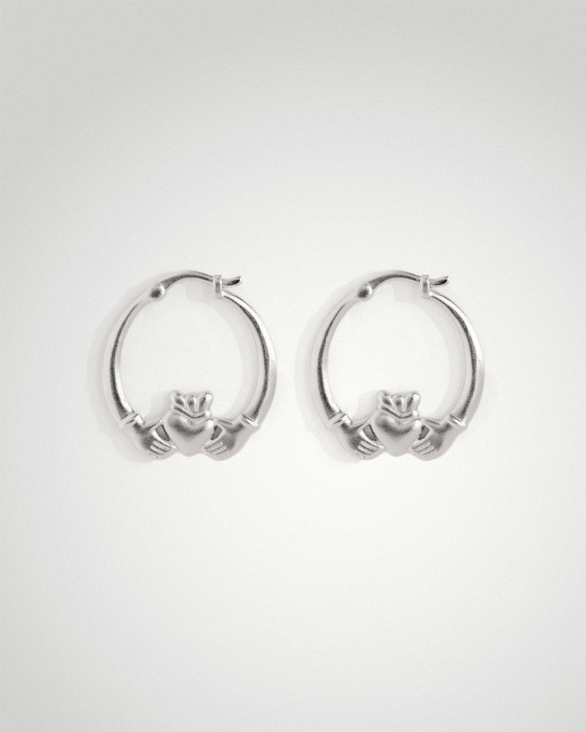 'Claddagh' Large Hoops - LINES AND CURRENT