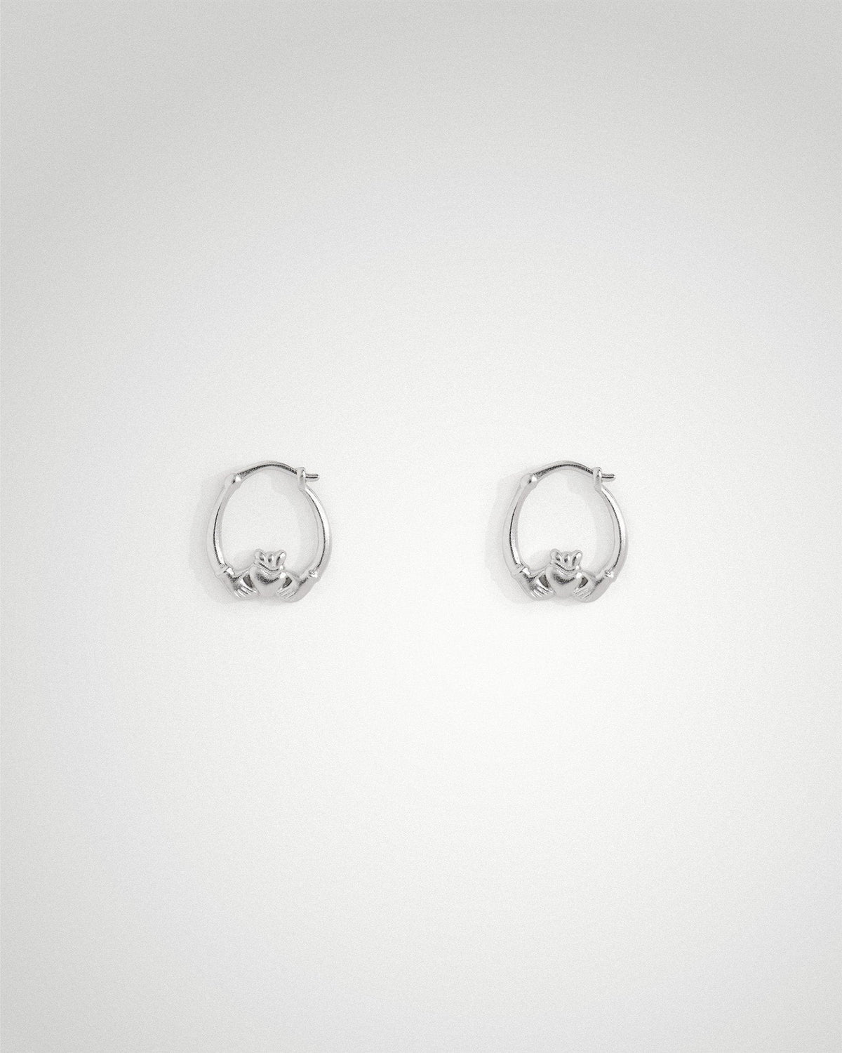'Claddagh' Mini Hoops - LINES AND CURRENT
