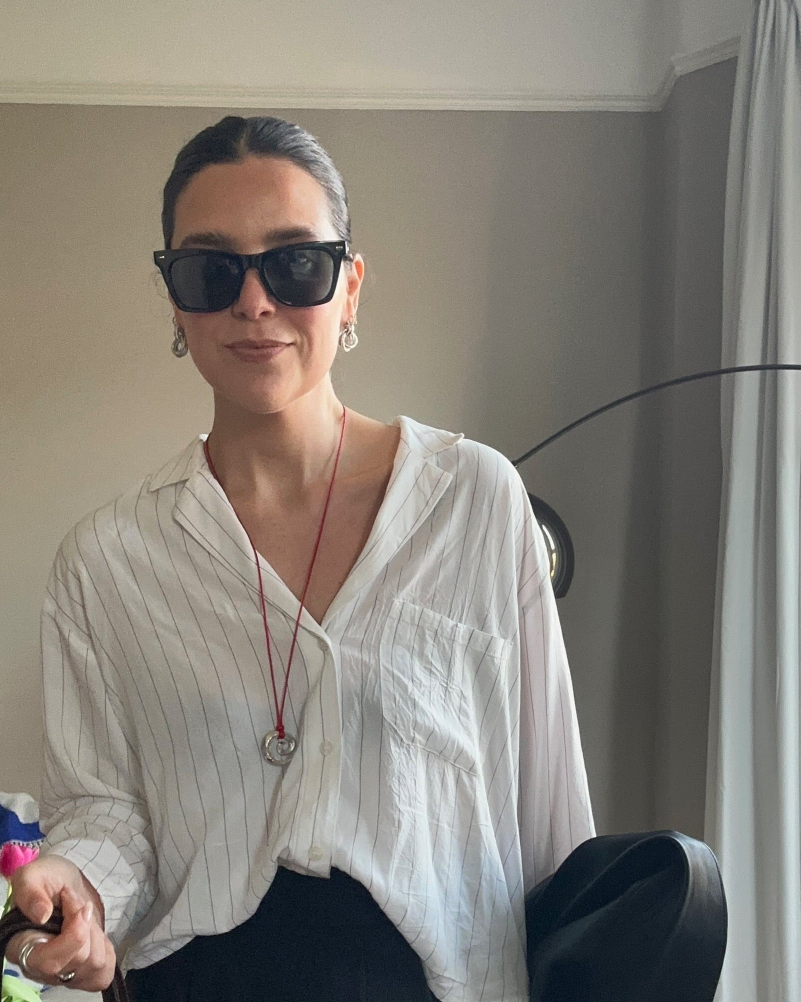 'Eliason' Interlocked Knot Earrings - Lines & Current