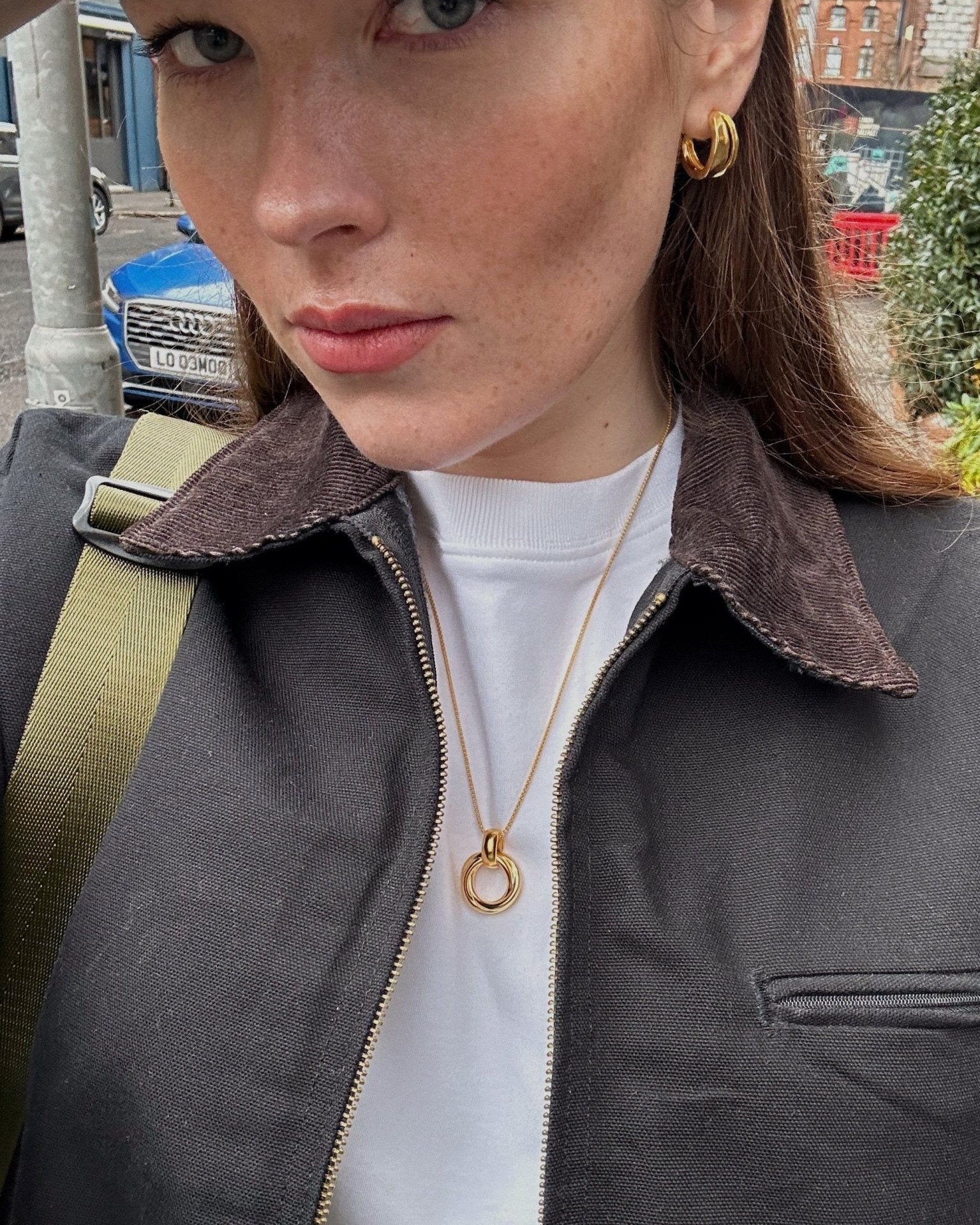 'Eliason' Interlocked Knot Necklace