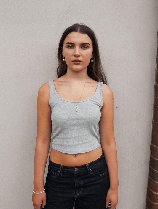 'Eloise' Pearl Huggie Earrings - Lines & Current