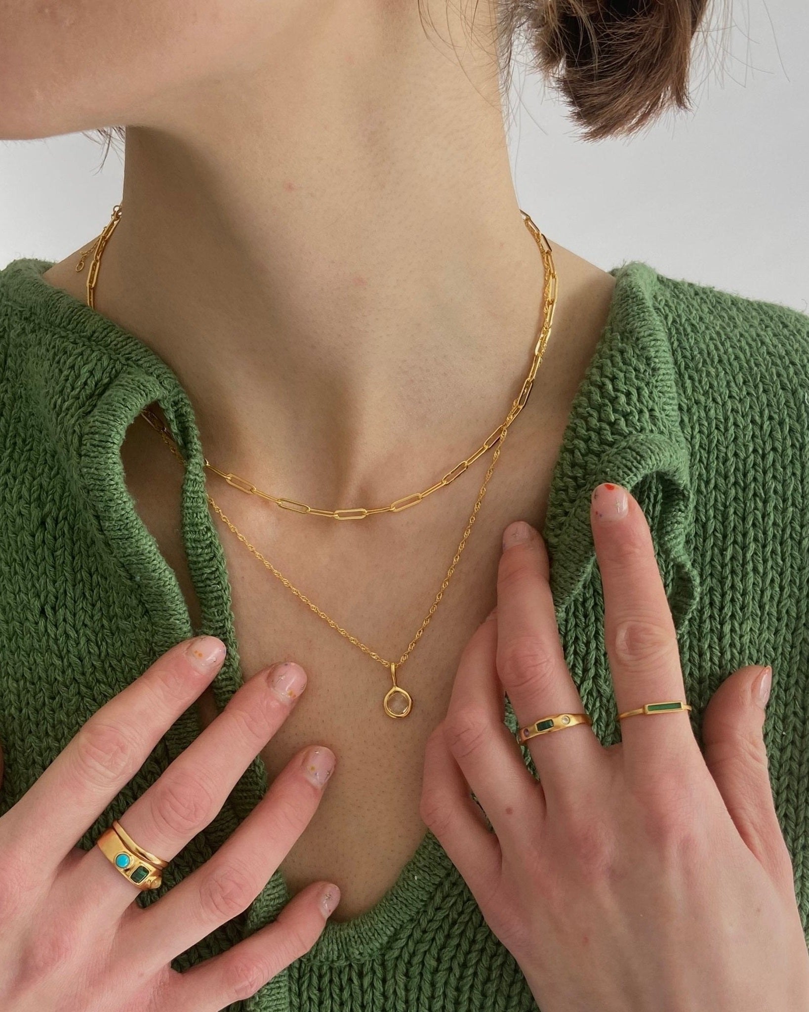 'Essie' Long Link Cable Chain