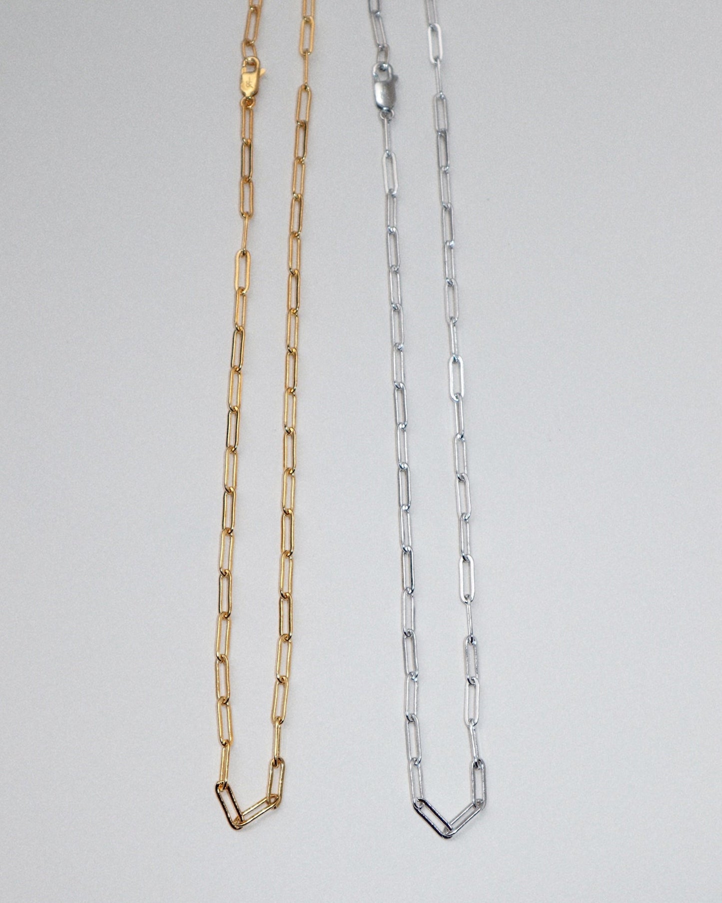 'Essie' Long Link Cable Chain - Lines & Current