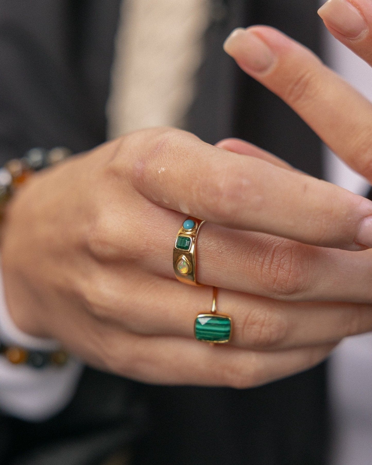 'Fia' Spirited Gemstone Ring