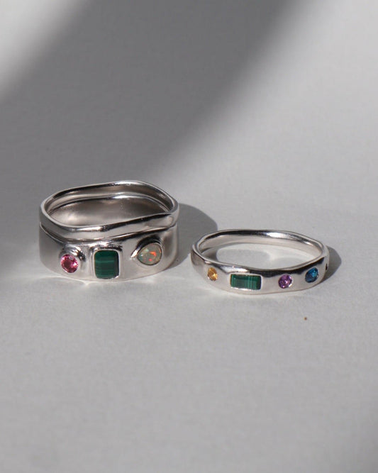 'Fia' Spirited Gemstone Ring