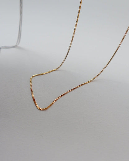 'Finn' Flat Curb Chain 20-22"