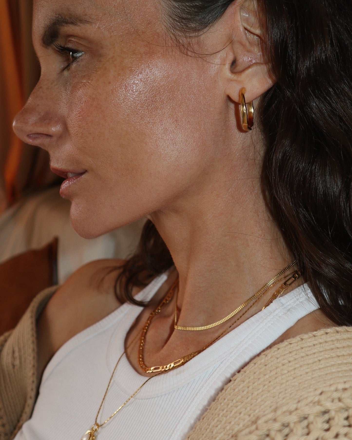 'Harlow' Hoop Earrings