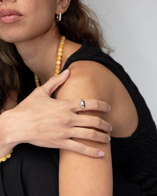 'Heart in the Clouds' Ring - Lines & Current