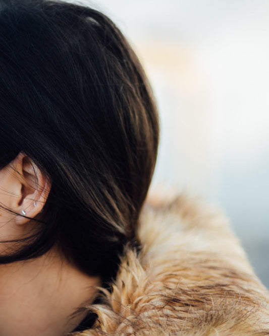 'Mia' Mini Bar Stud Earrings