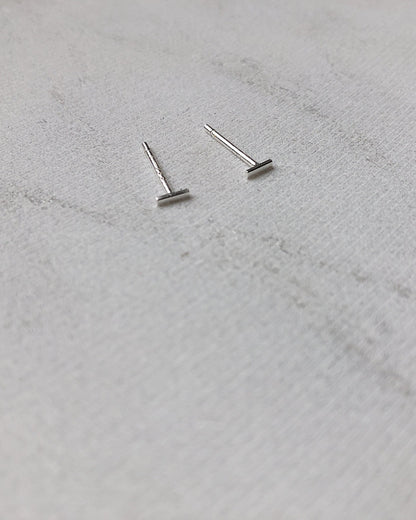 'Mia' Mini Bar Stud Earrings