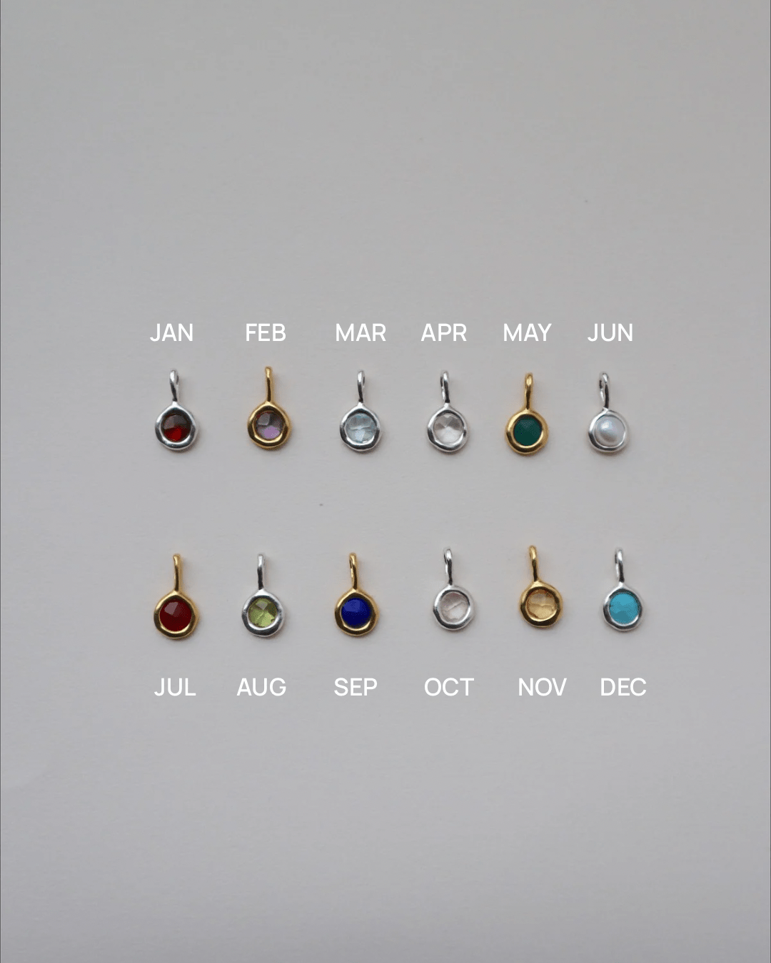 'Jörd' Birthstone Pendant Necklace