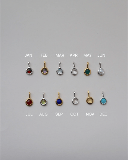 'Jörd' Birthstone Pendant Necklace