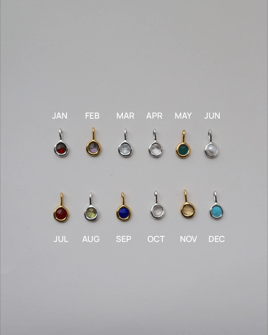 'Jörd' Birthstone Pendant Necklace