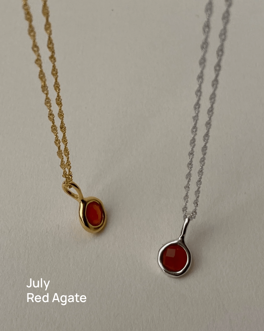 'Jörd' Birthstone Pendant Necklace