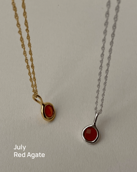 'Jörd' Birthstone Pendant Necklace