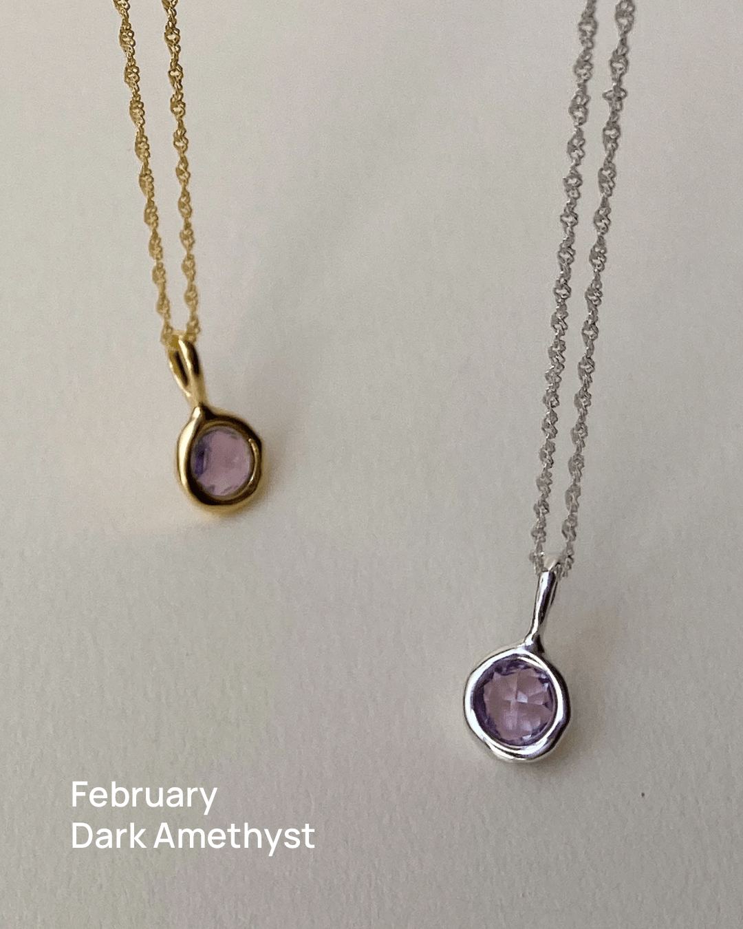 'Jörd' Birthstone Pendant Necklace