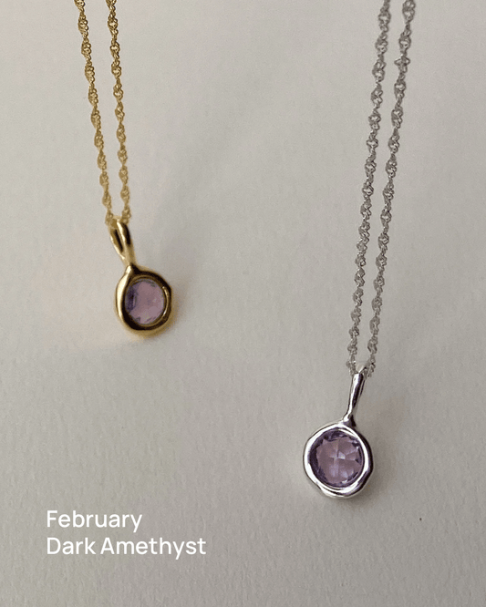 'Jörd' Birthstone Pendant Necklace