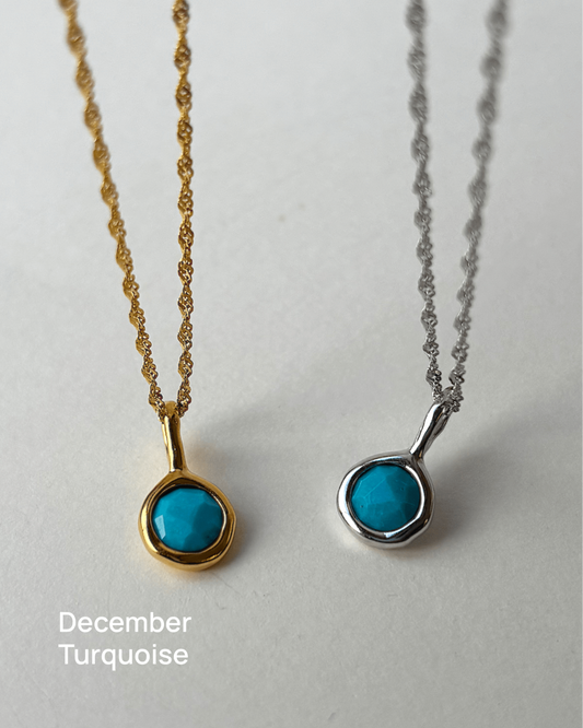 'Jörd' Birthstone Pendant Necklace