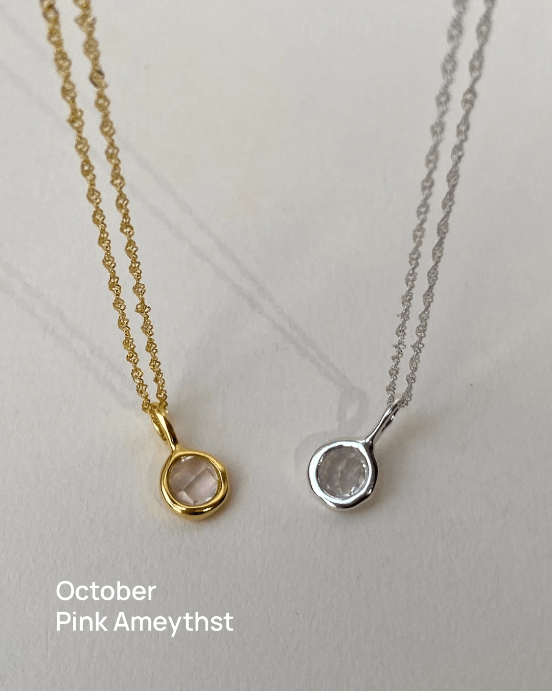 'Jörd' Birthstone Pendant Necklace