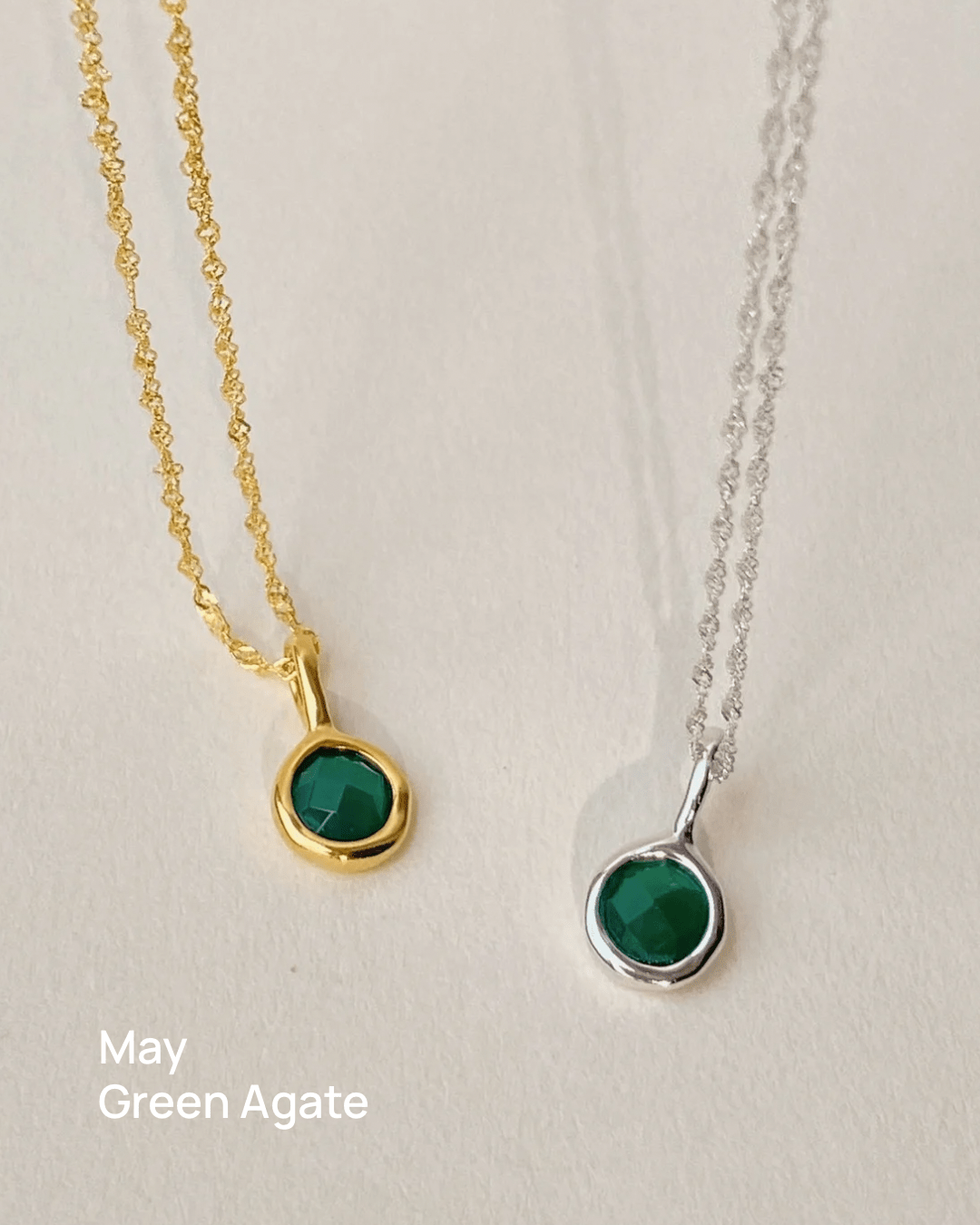 'Jörd' Birthstone Pendant Necklace