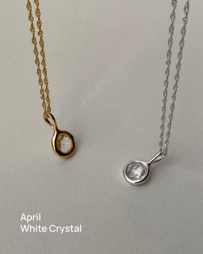 'Jörd' Birthstone Pendant Necklace