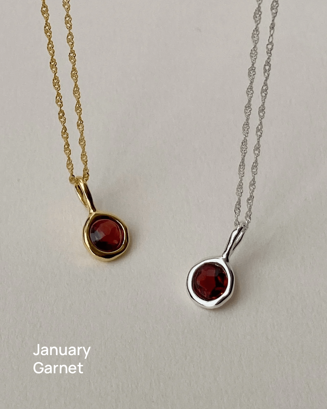 'Jörd' Birthstone Pendant Necklace