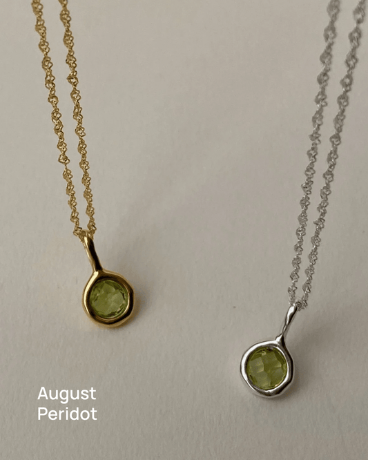 'Jörd' Birthstone Pendant Necklace