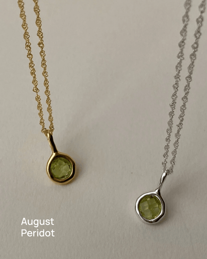 'Jörd' Birthstone Pendant Necklace