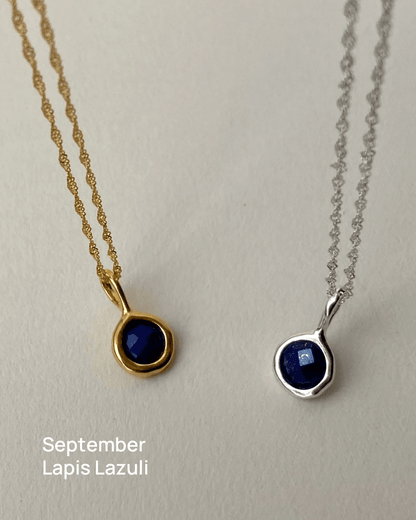 'Jörd' Birthstone Pendant Necklace