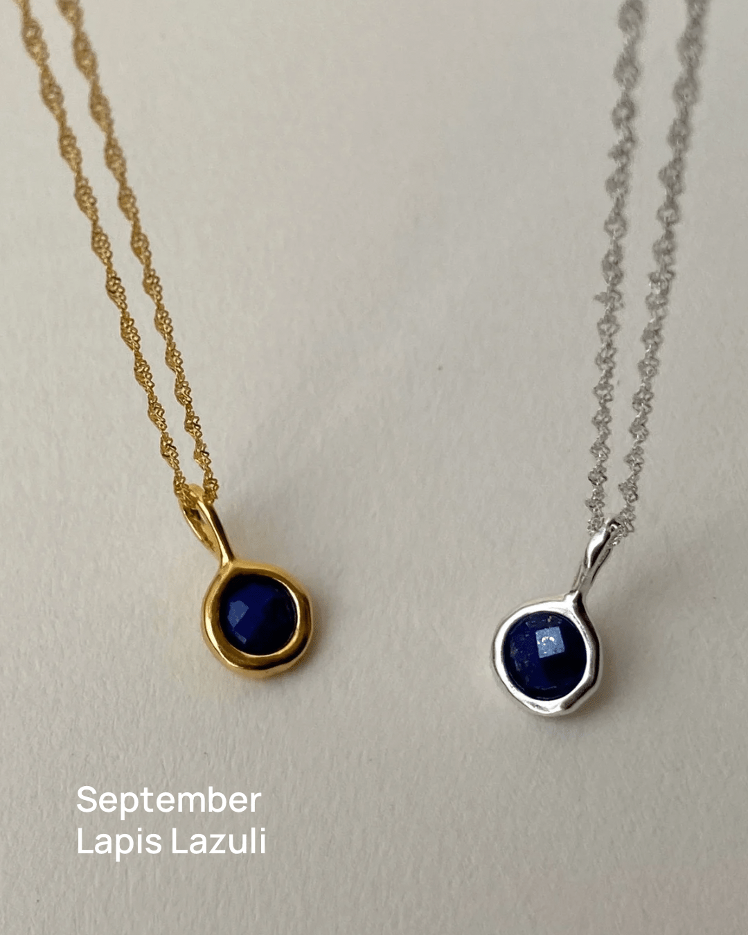 'Jörd' Birthstone Pendant Necklace