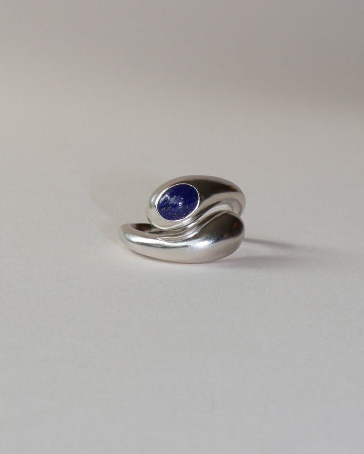 'Lars' Lapis Wrap Ring - LINES AND CURRENT
