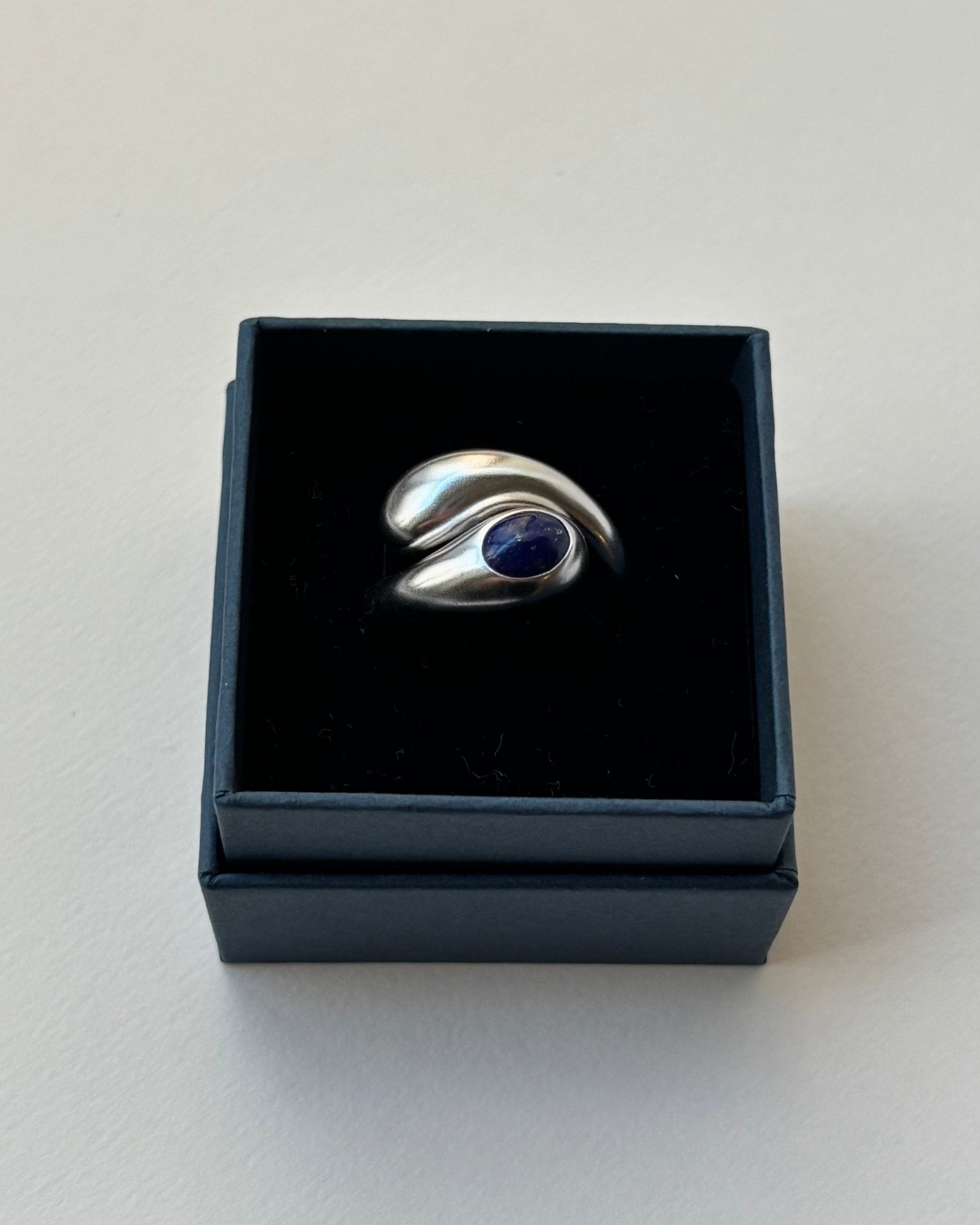 'Lars' Lapis Wrap Ring - LINES AND CURRENT