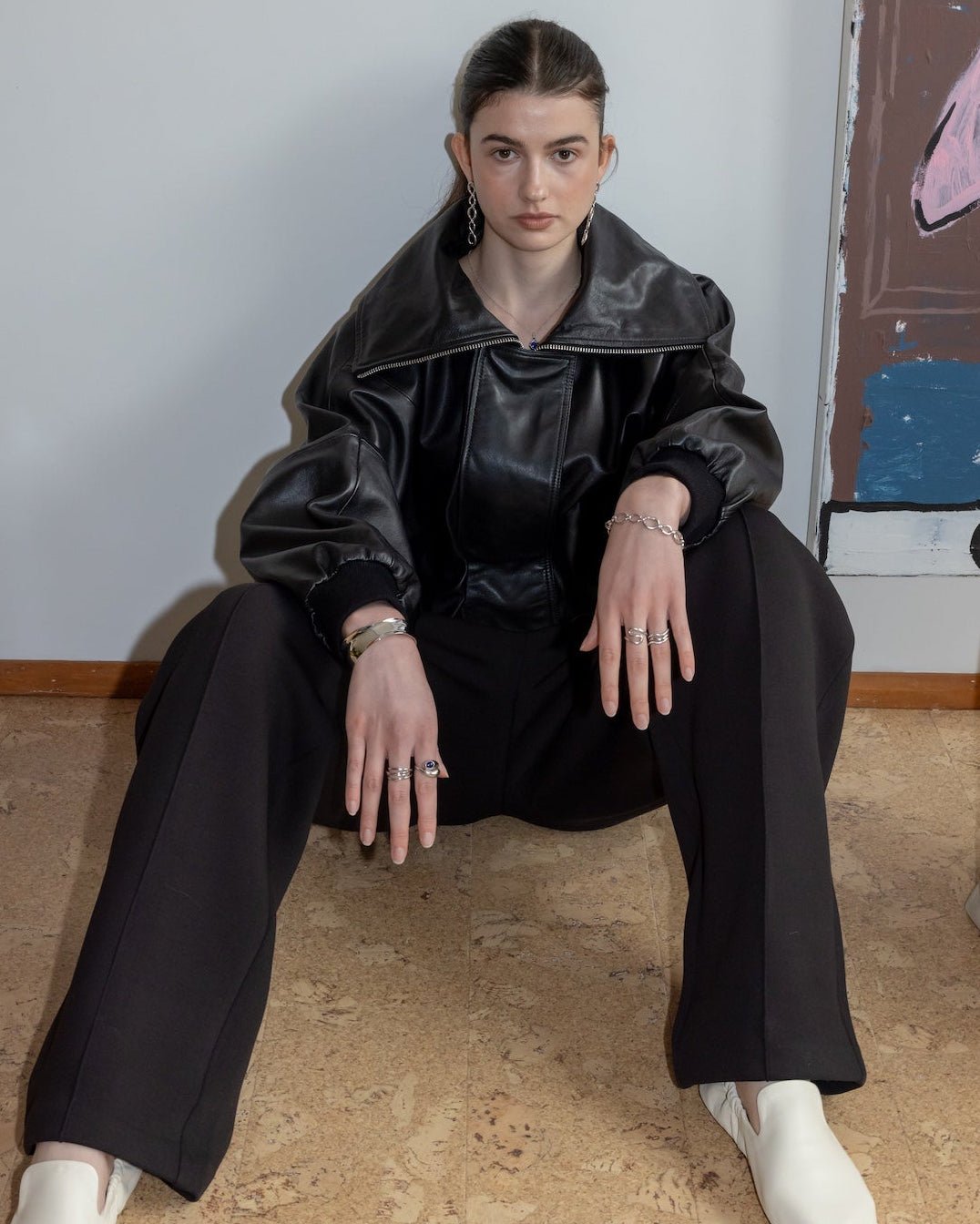 'Lars' Lapis Wrap Ring - LINES AND CURRENT