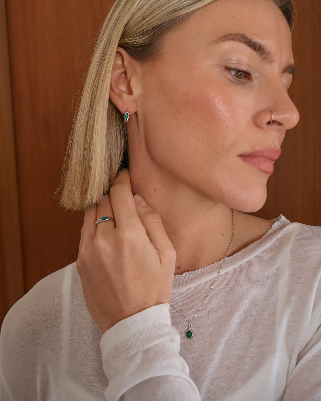 'Jörd' Birthstone Pendant Necklace